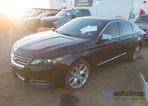 2018 Chevrolet Impala 2Lz из США, поврежденный, VIN 2G1125S32J9110082